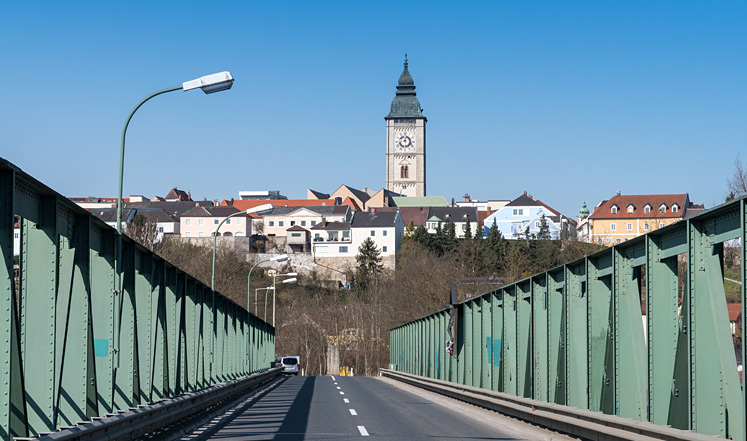 Enns Stadtturm, Altstadt, Enns-Brücke